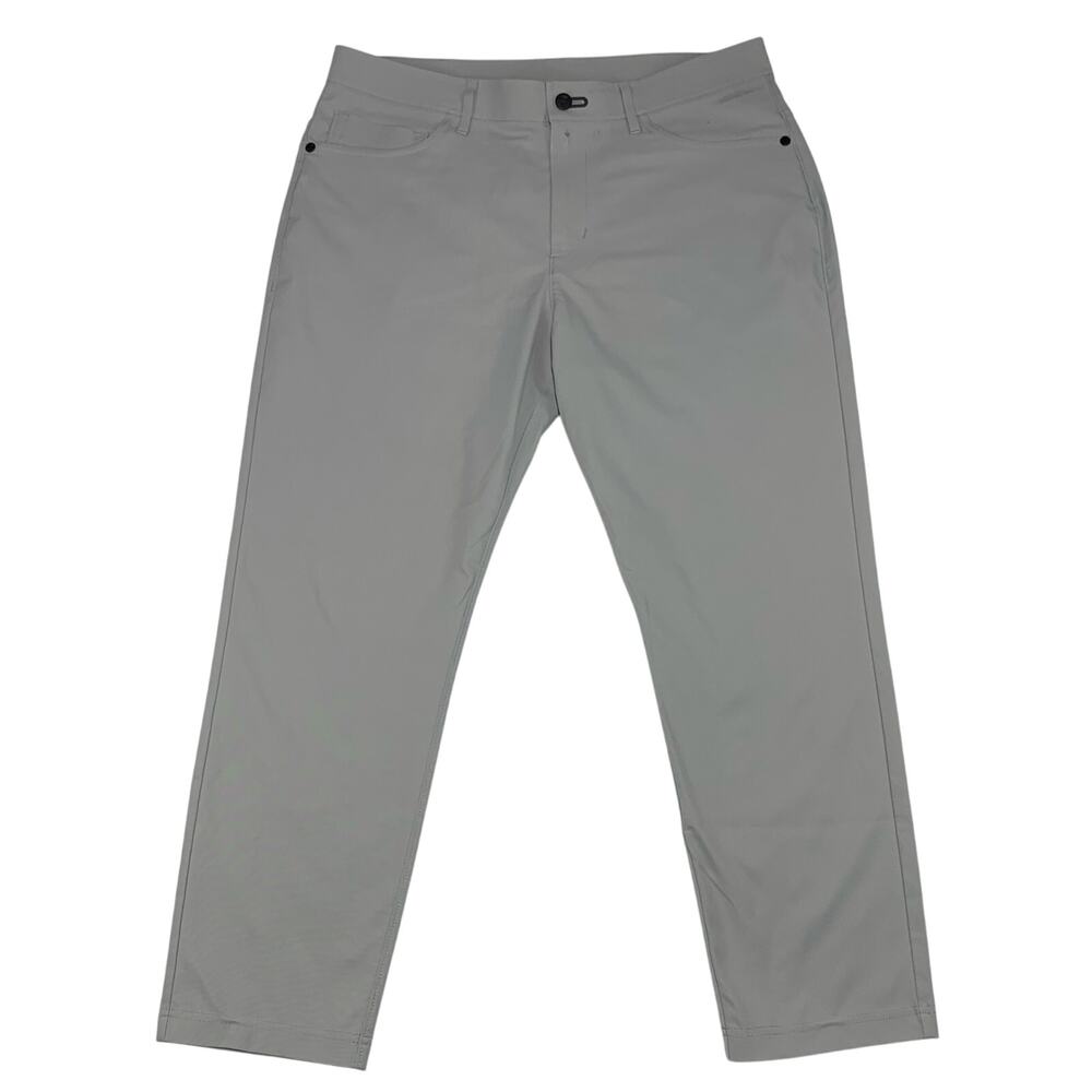 Public Rec Dealmaker 5 Pocket Pants Mens 33x28 Gray Stretch Chinos Travel Office